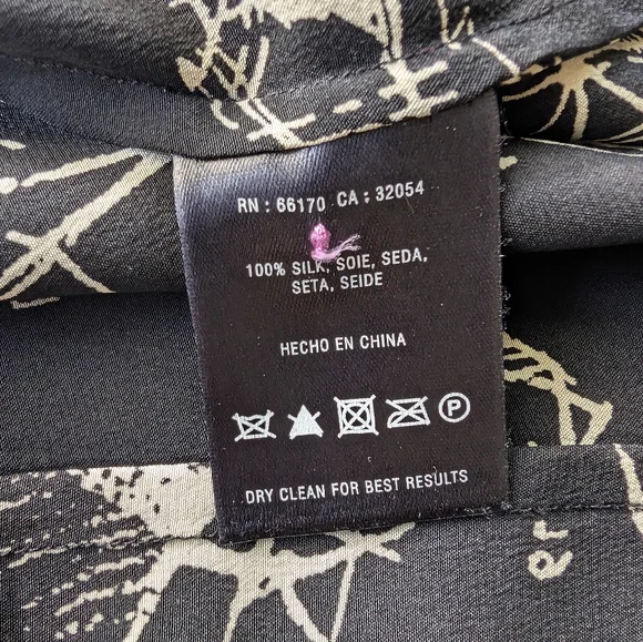 MOULINETTE SOUERS Anthropologie Origami Silk Dress sz 4 - Picture 6 of 8